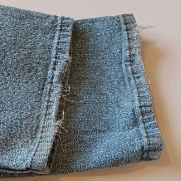 VTG Faded glory| girls bootcut light wash denim jeans Sz 12 - Picture 8 of 14